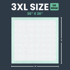 RMS BRANDS 36x36 quilted top detail keeps skin comfortable while protecting surfaces.