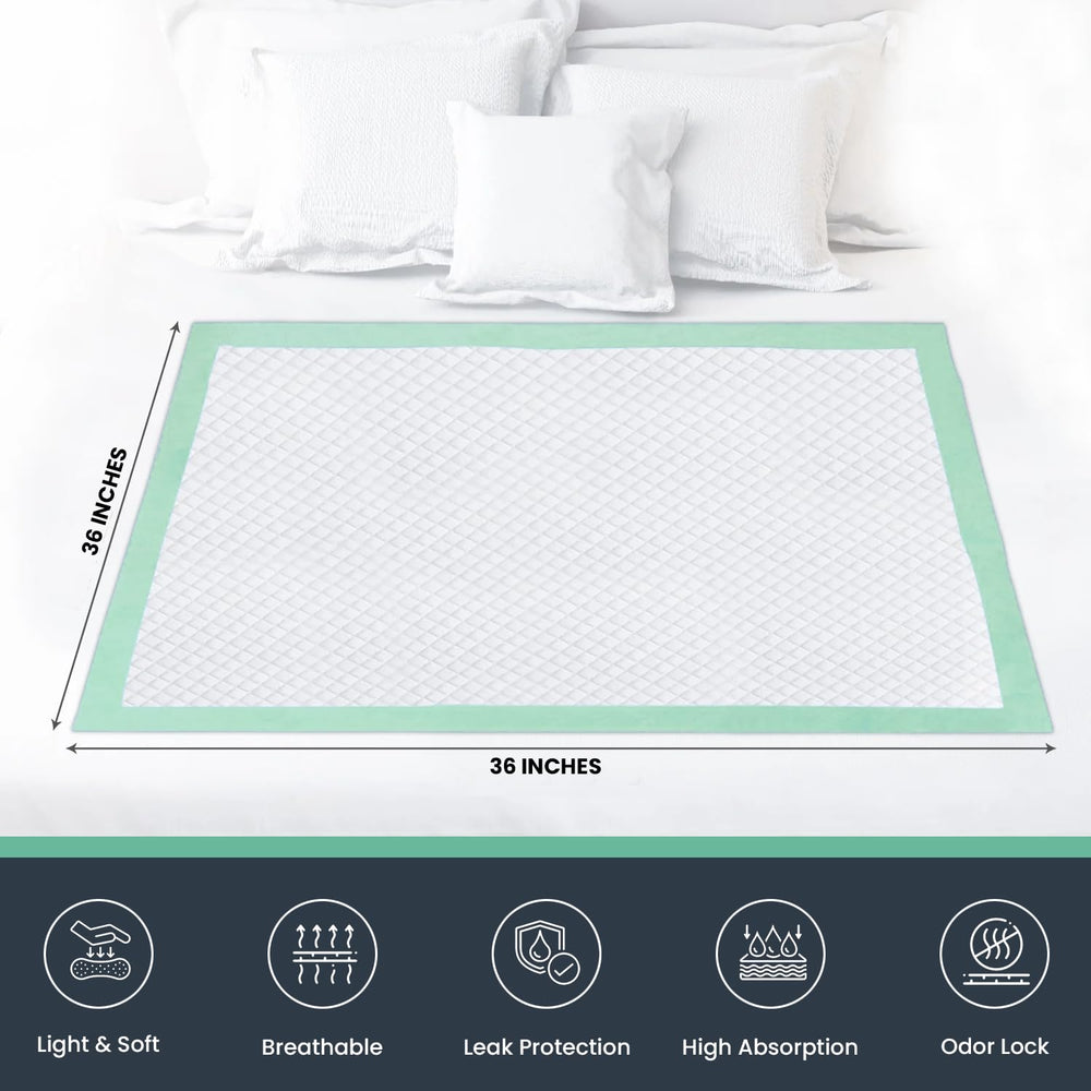 RMS BRANDS ultra-soft top layer minimizes irritation for sensitive skin.