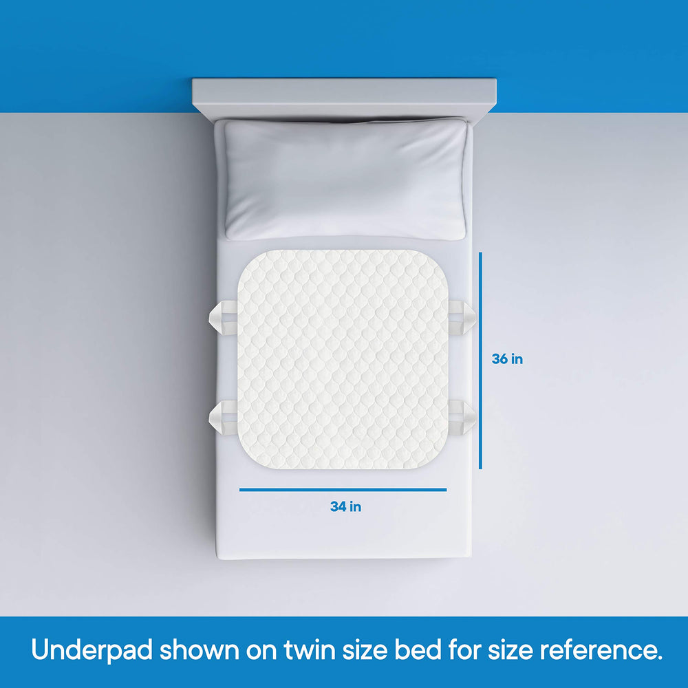 RMS Ultra Soft underpad absorbent-core focus soaks up moisture quickly to reduce dampness.