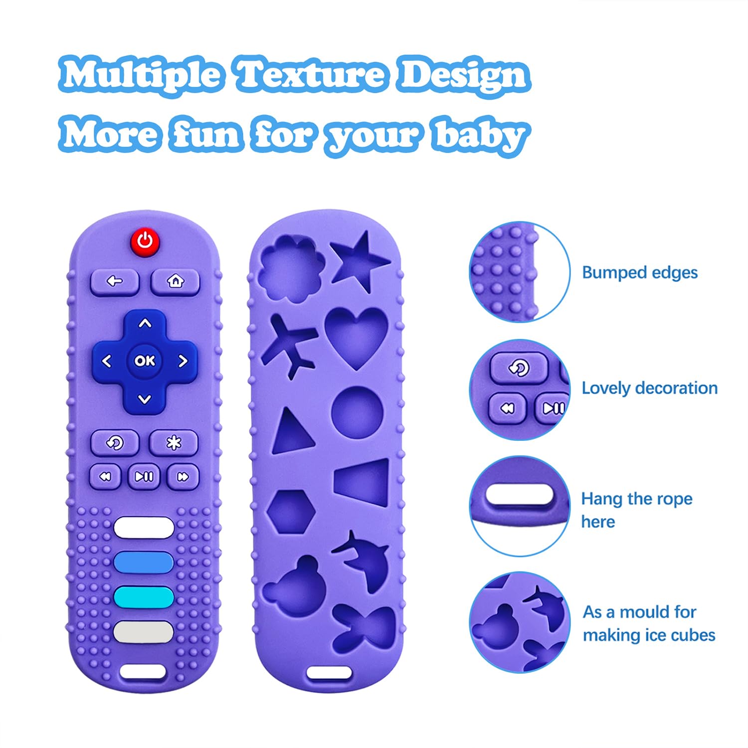 ROBBEAR baby shower gift teether offers practical teething support.