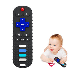 ROBBEAR remote teether for teething relief and easy grip during playtime.