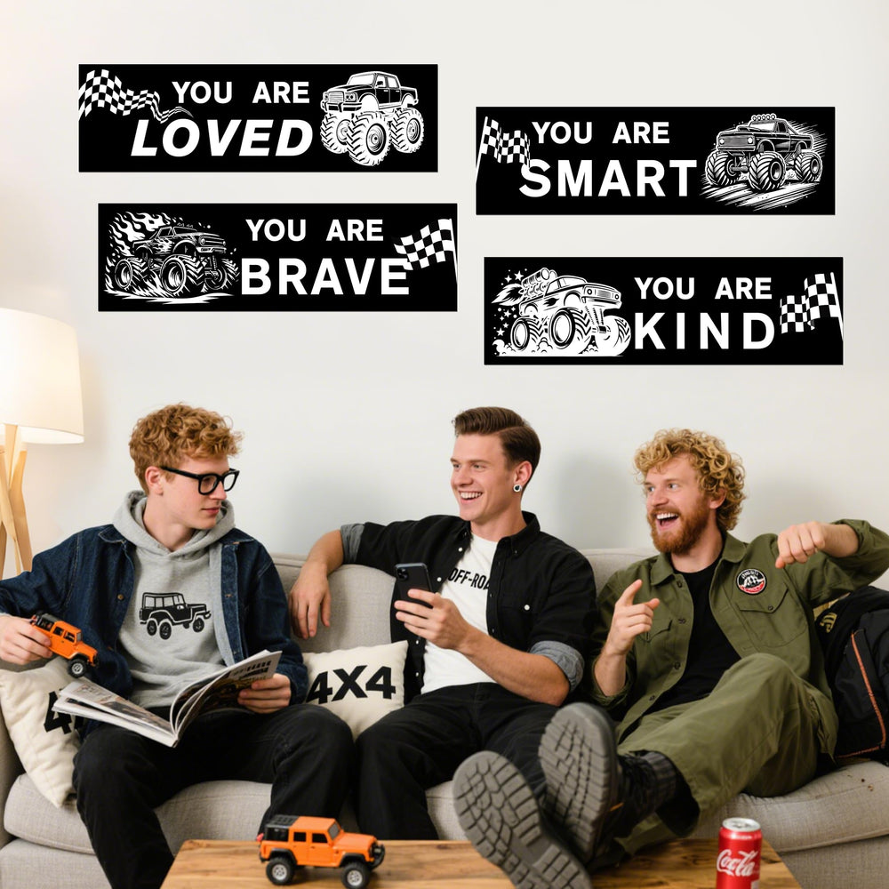 Robmoda DIY decor decals easy to apply and reposition on smooth surfaces