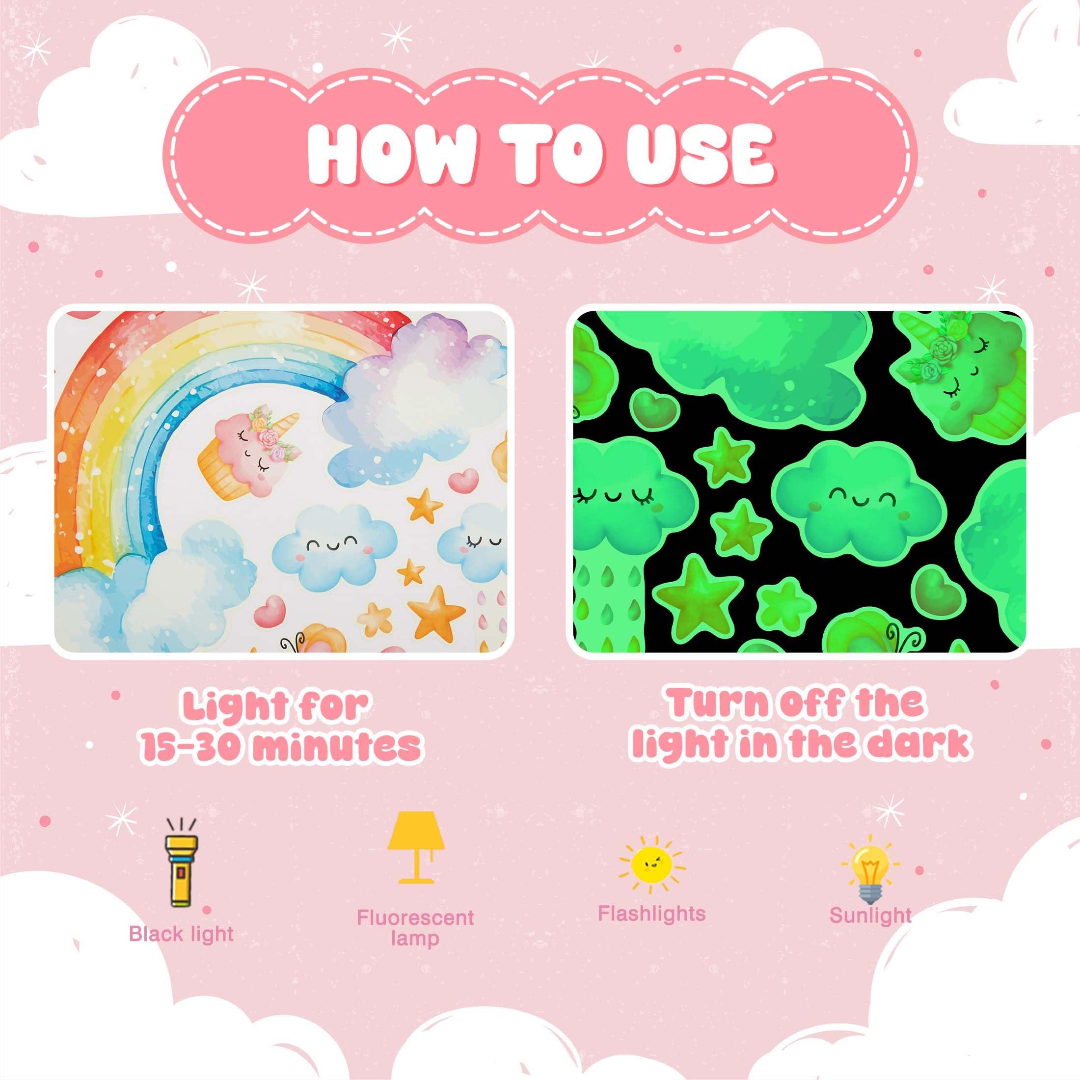 Robmoda self-adhesive vinyl clings are waterproof and sunproof for durable room decor