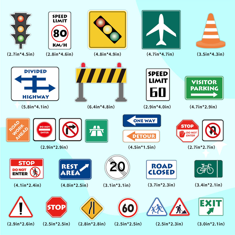 Robmoda educational wall decal boosts curiosity about traffic rules.