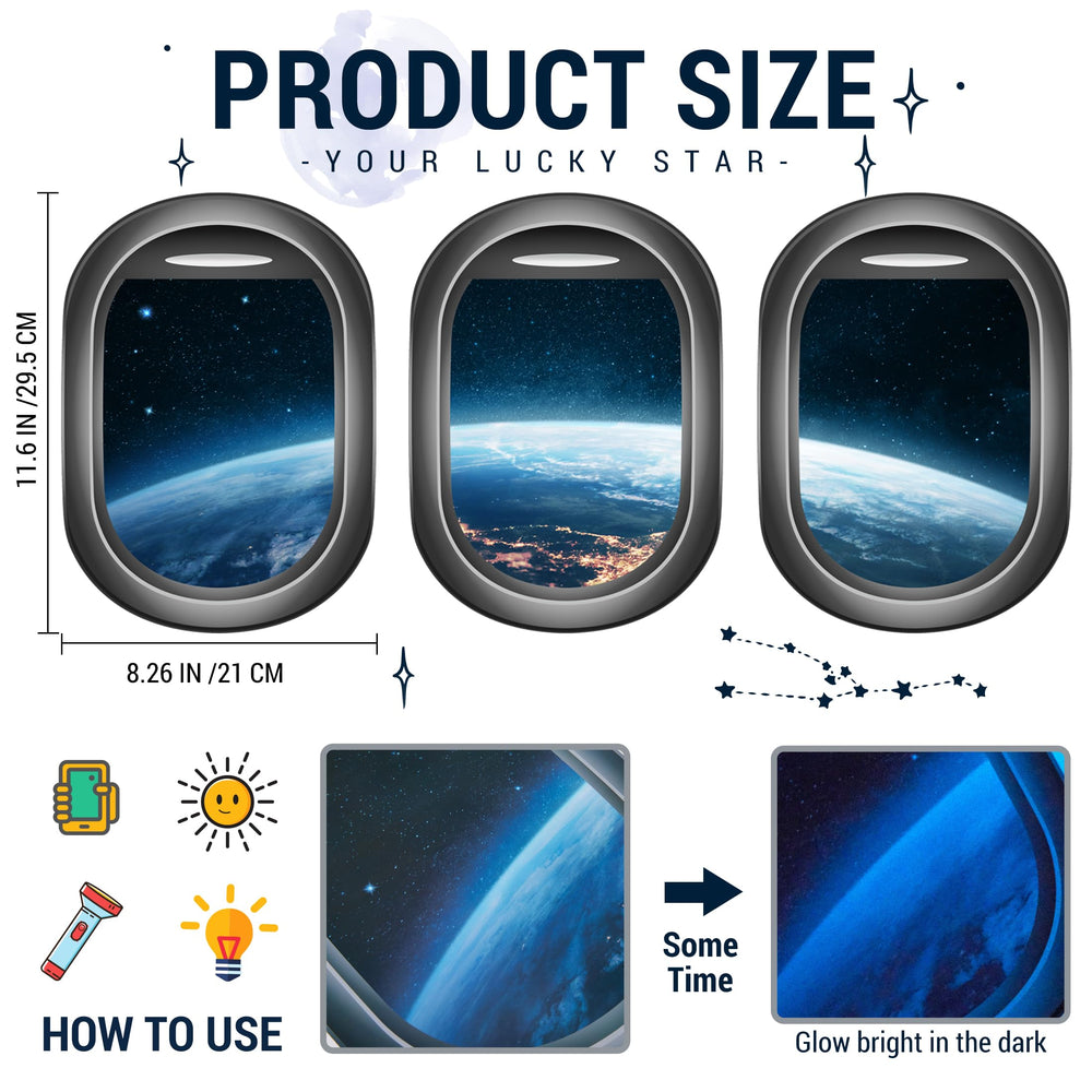 Robmoda space decals make a thoughtful gift idea for birthdays and holidays.