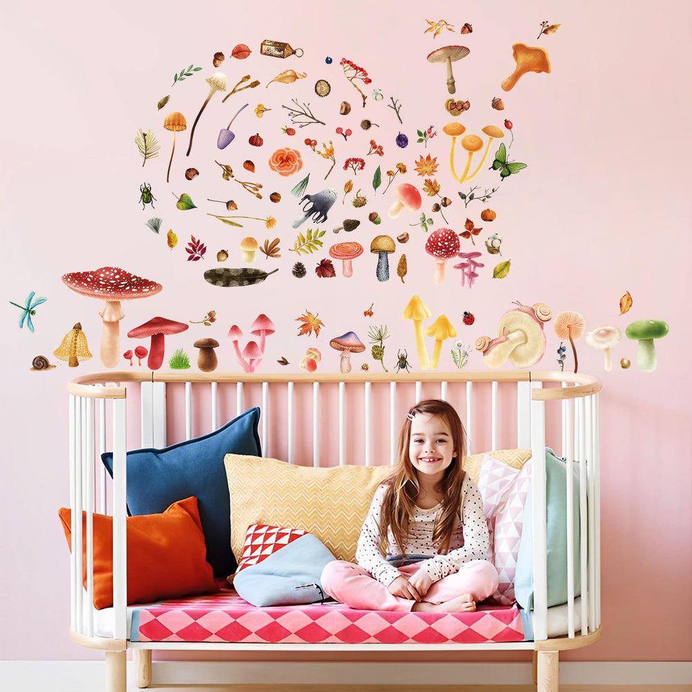 Robmoda wall decals in blue are versatile for indoor and outdoor use