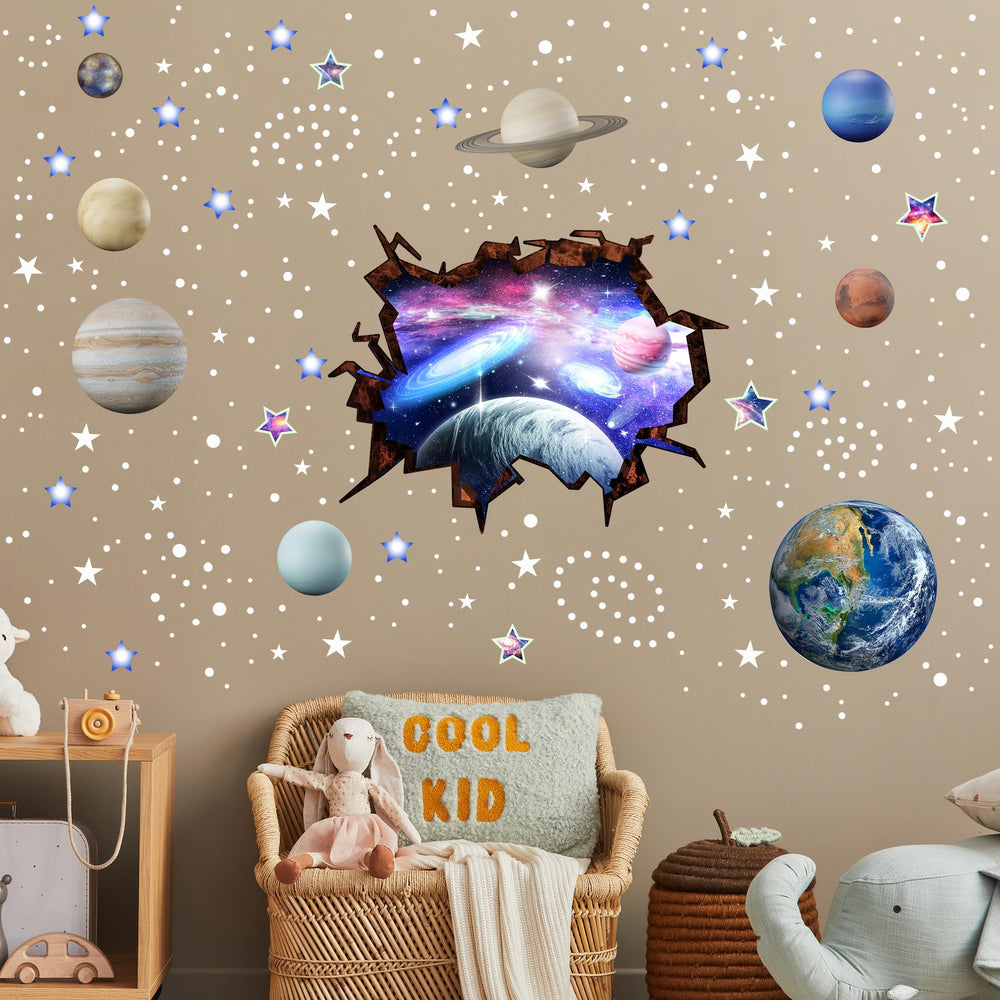 Robmoda nursery decor set supports calm nighttime ambiance and easy setup.