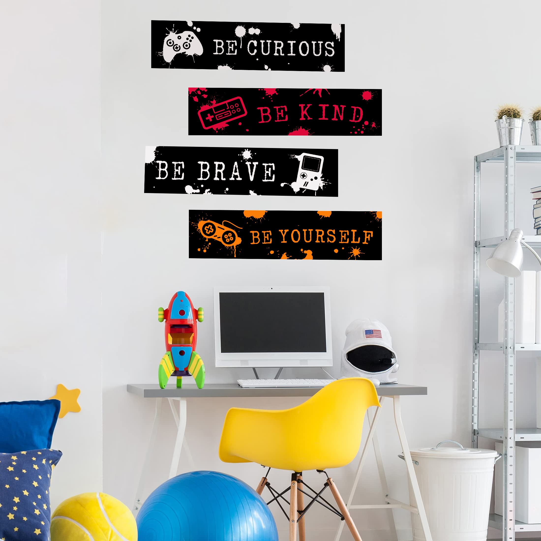 Robmoda glow decals with quotes brighten spaces and spark positive vibes.