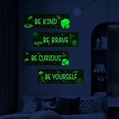 Robmoda space motivational wall sticker adds inspiration for study and play.