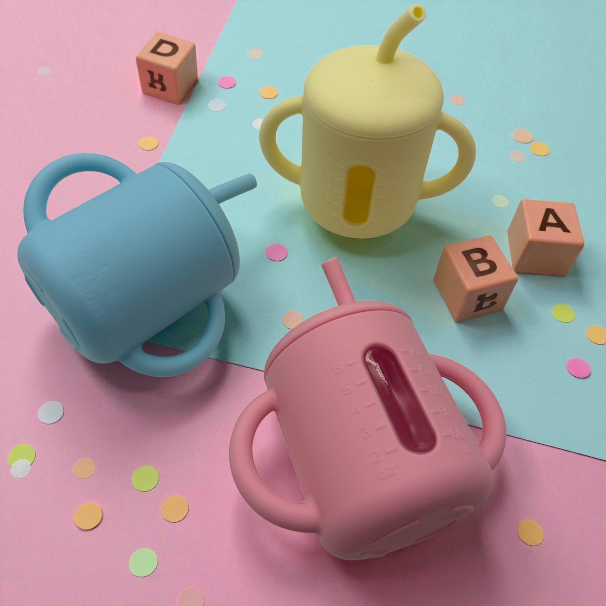 Rocket Mom cup offers unbreakable durability for tumbles and daily toddler life.
