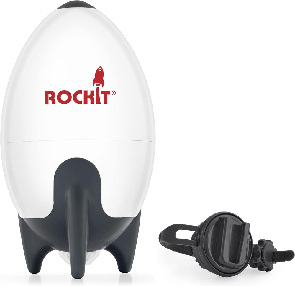 Rockit is showerproof in light rain for on-the-go use