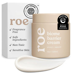 Roe Wellness baby cream bottle front for daily moisturizing and soothing skin