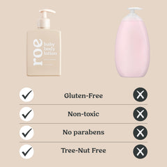Roe Wellness quick-absorption application scene for busy diaper changes