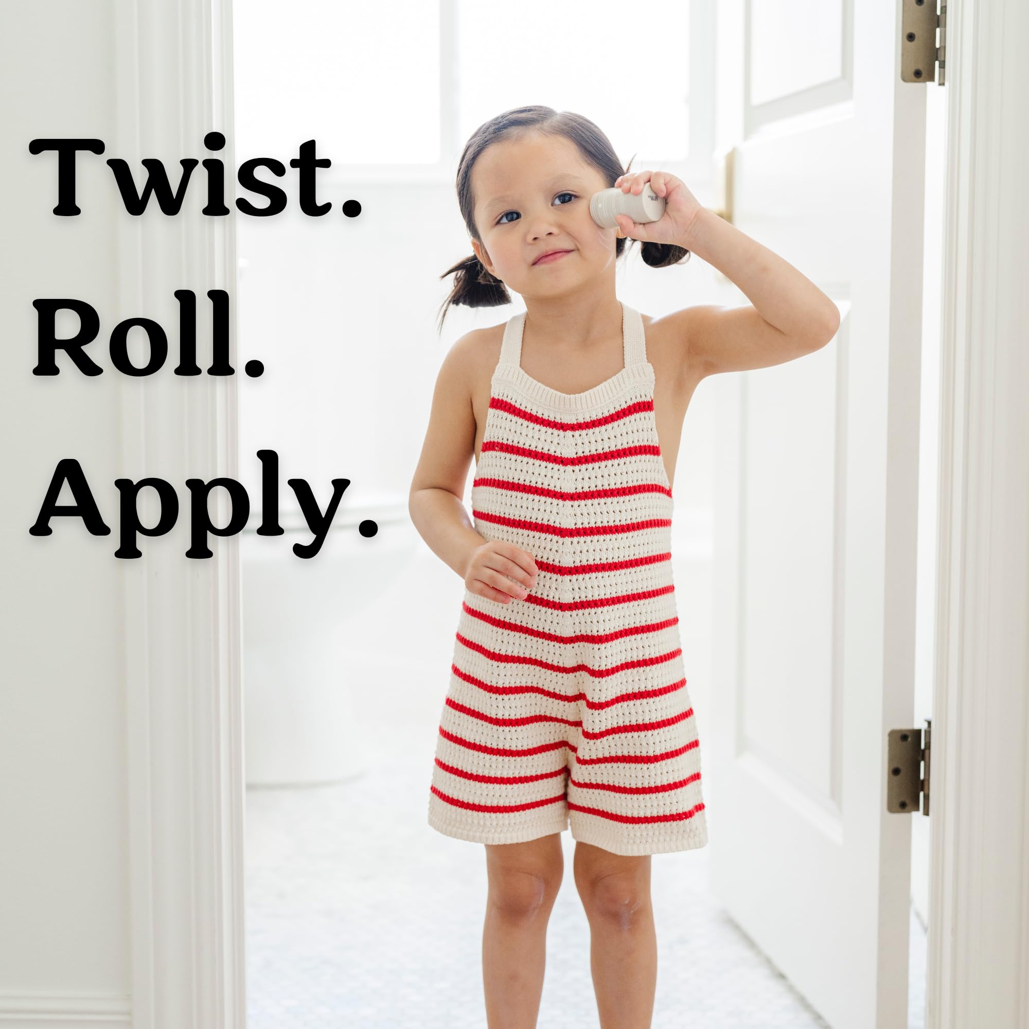 Roe Wellness SPF 50 stick provides full body protection from head to toe.