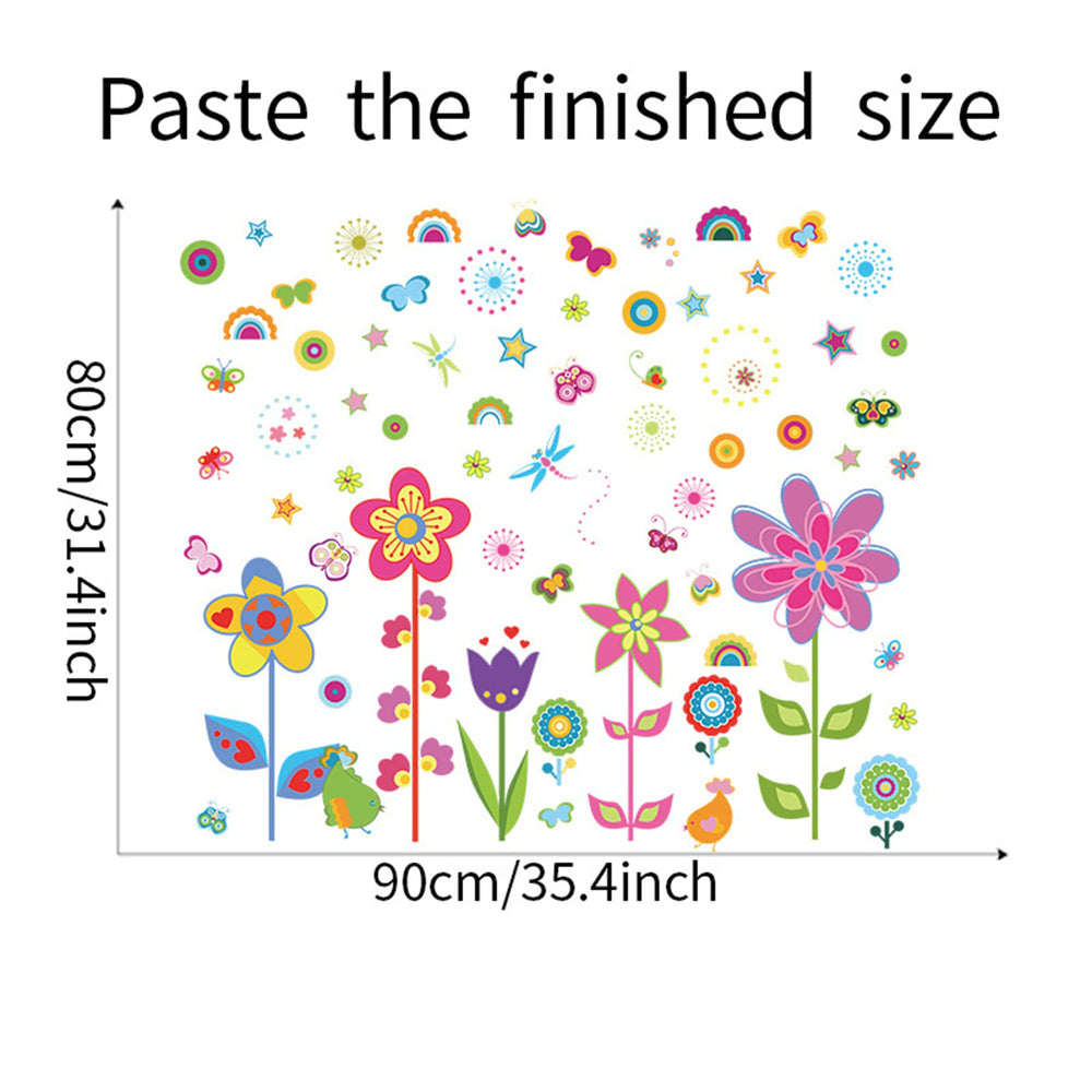ROFARSO nursery wall decal is removable for easy updates