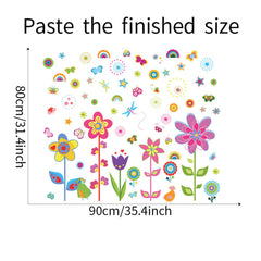 ROFARSO nursery wall decal is removable for easy updates