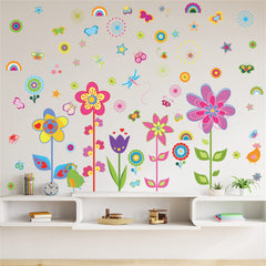 ROFARSO stars wall sticker creates playful accents in a playroom