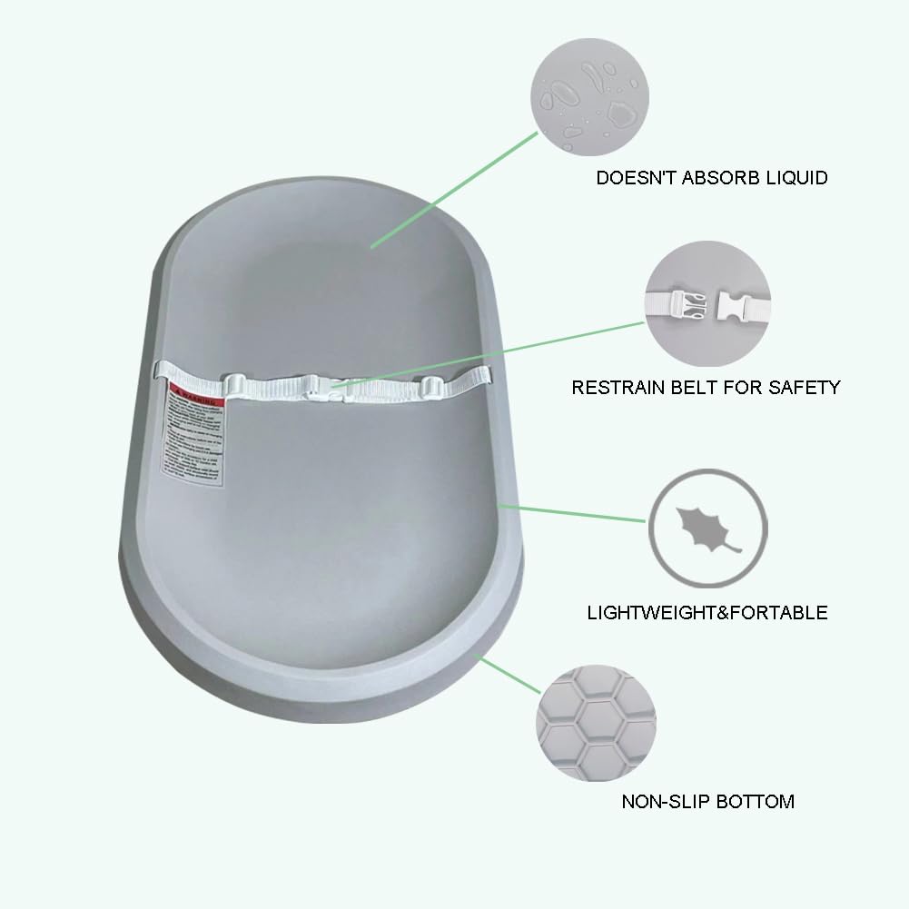 ROGSOUTH easy-clean pad wipes clean with a damp cloth