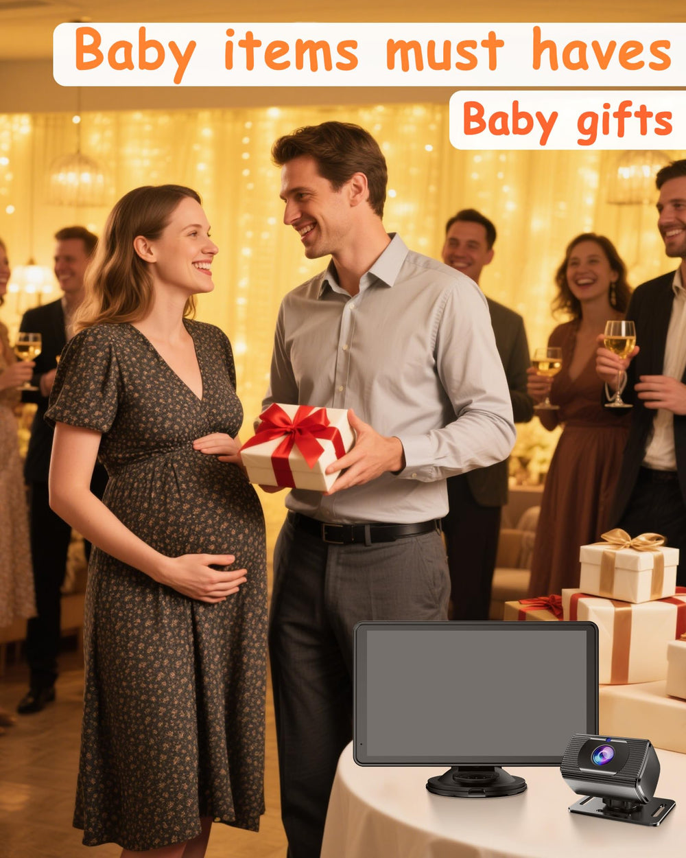 Rohent family-friendly monitor ideal as a thoughtful baby shower gift