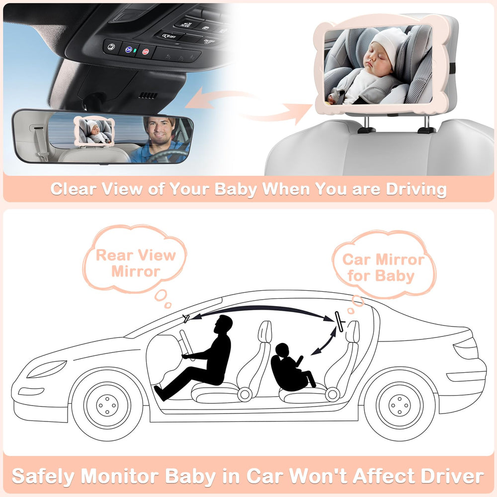 Rohent mirror installs in minutes with no tools required for quick setup.