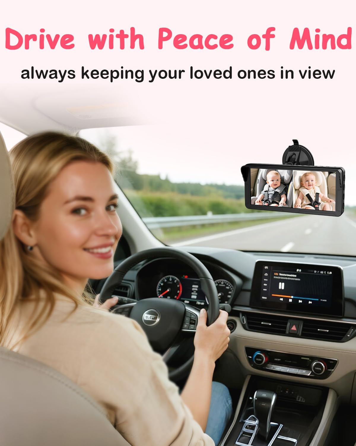 Rohent N20 plug-and-play installation with headrest mounts for quick setup