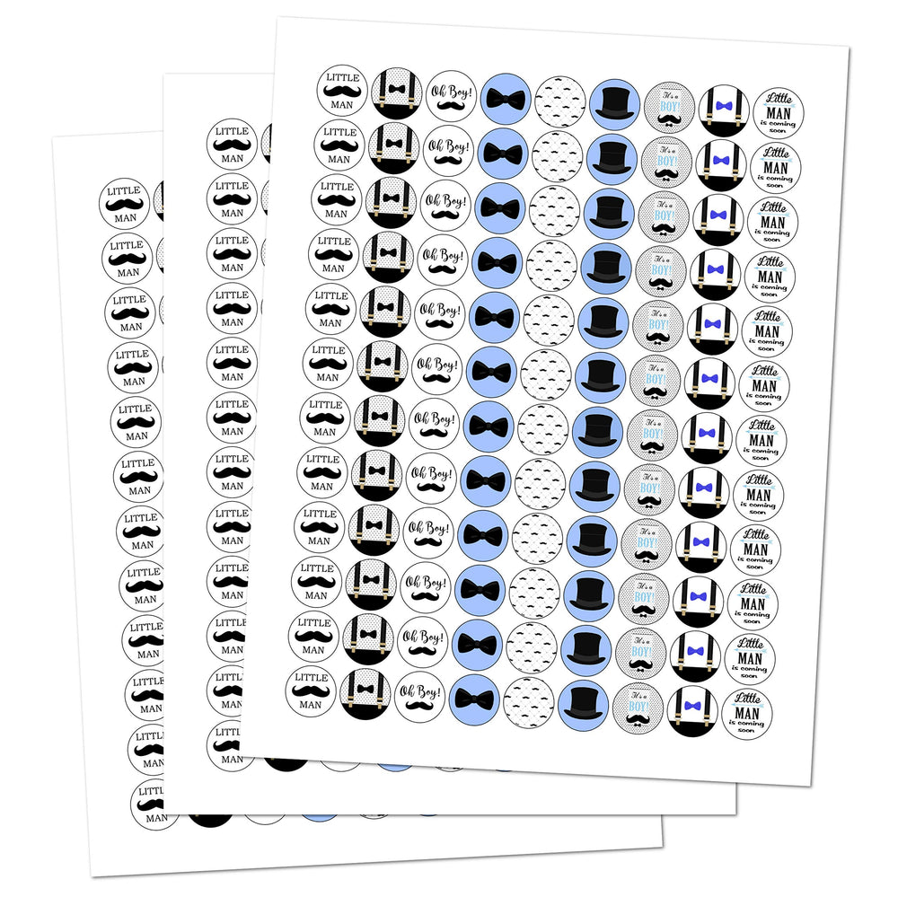 RokAPary kisses labels applied to candy wrappers for elegant party favors