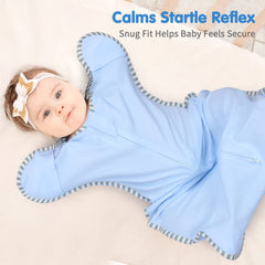 Roksuma arms-in one-arm-out design supports safe transition and self-soothing