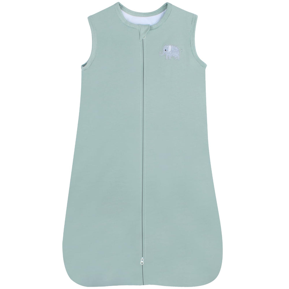 Roksuma baby sleep sack with winter zipper for quick night changes.