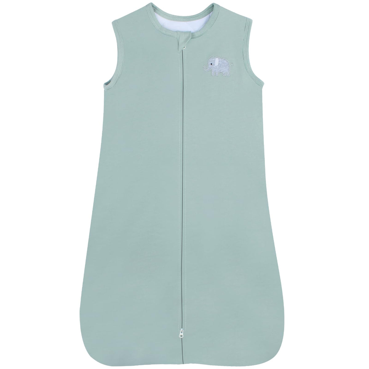 Roksuma baby sleep sack with winter zipper for quick night changes.
