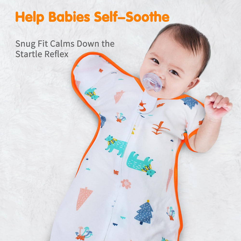 Roksuma 100-percent cotton fabric feels soft, breathable for baby skin.