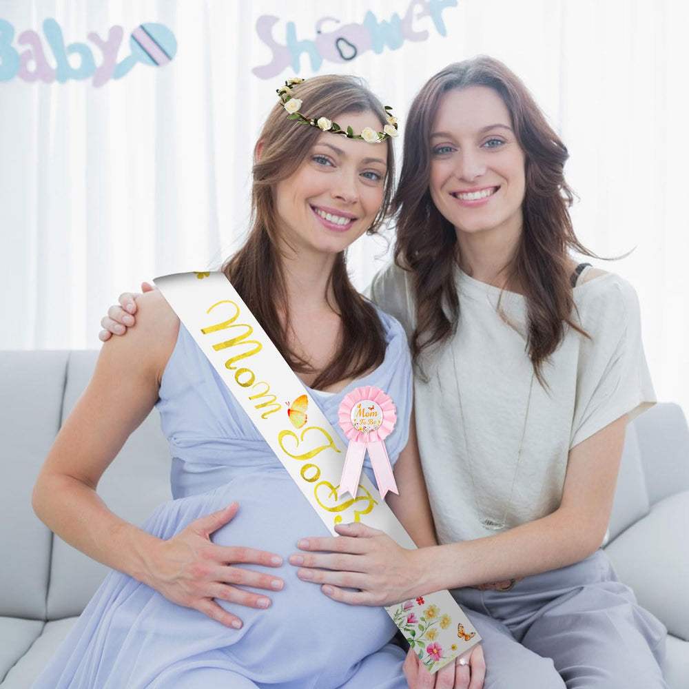 ROLYTA Wildflower set is ideal for baby showers, gender reveals, and photo shoots.