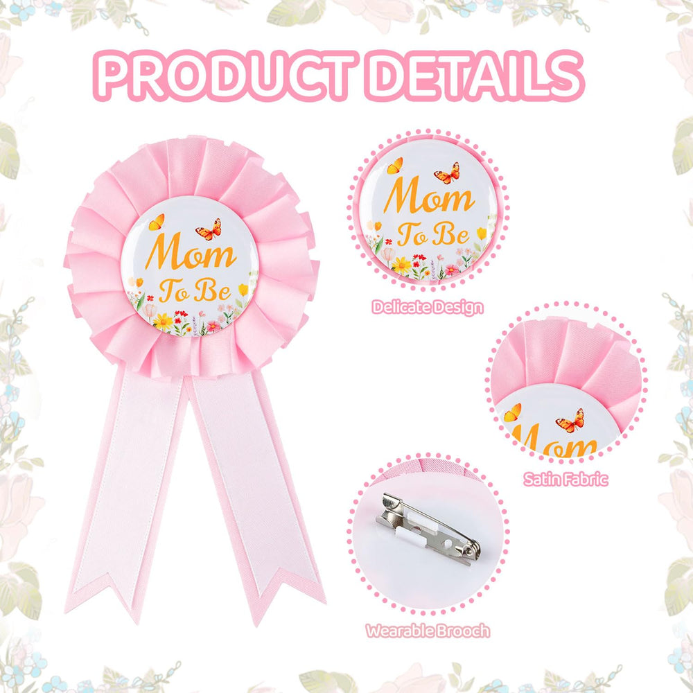 ROLYTA Wildflower flower crown headband completes the ceremony-ready ensemble.