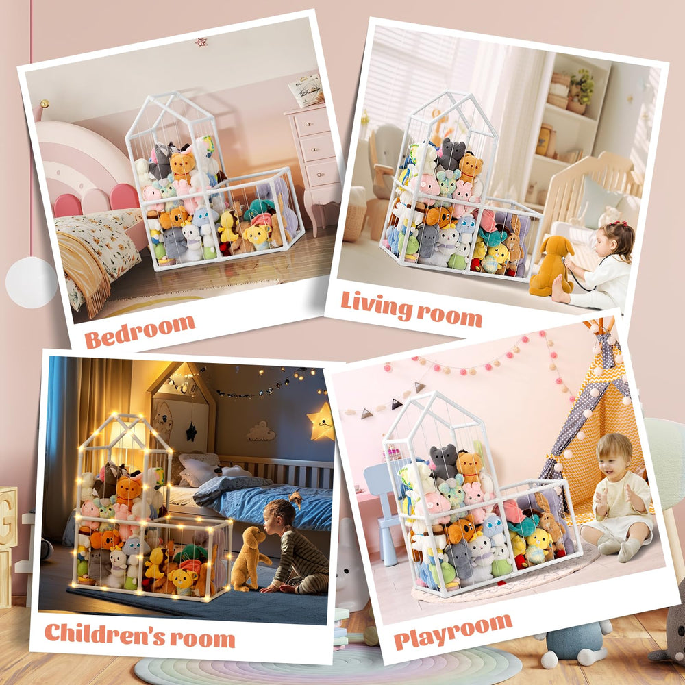 ROMAGIO in a kids room keeps floors clear and play areas tidy