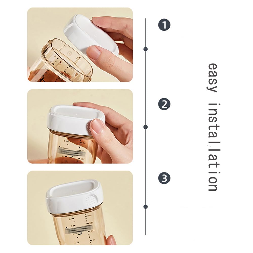 ROMIRUS storage lids provide convenient replacement for your bottle setup