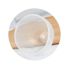 ROMIRUS cap closeup shows BPA-free PP material for safe feeding.