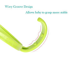 Dishwasher-safe ROMIRUS handles simplify cleaning after feeding.