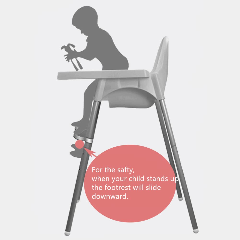 ROMIRUS compatibility with Evenflo high chairs supports versatile seating.