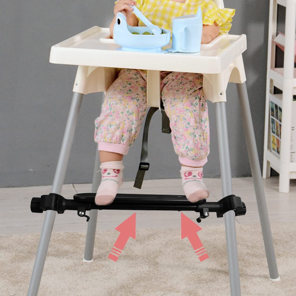 ROMIRUS PVC footrest designed with no sharp edges for safe use.