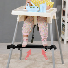 ROMIRUS PVC footrest designed with no sharp edges for safe use.