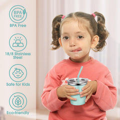 Rommeka crystal lid spill-proof design keeps liquids contained during active play.