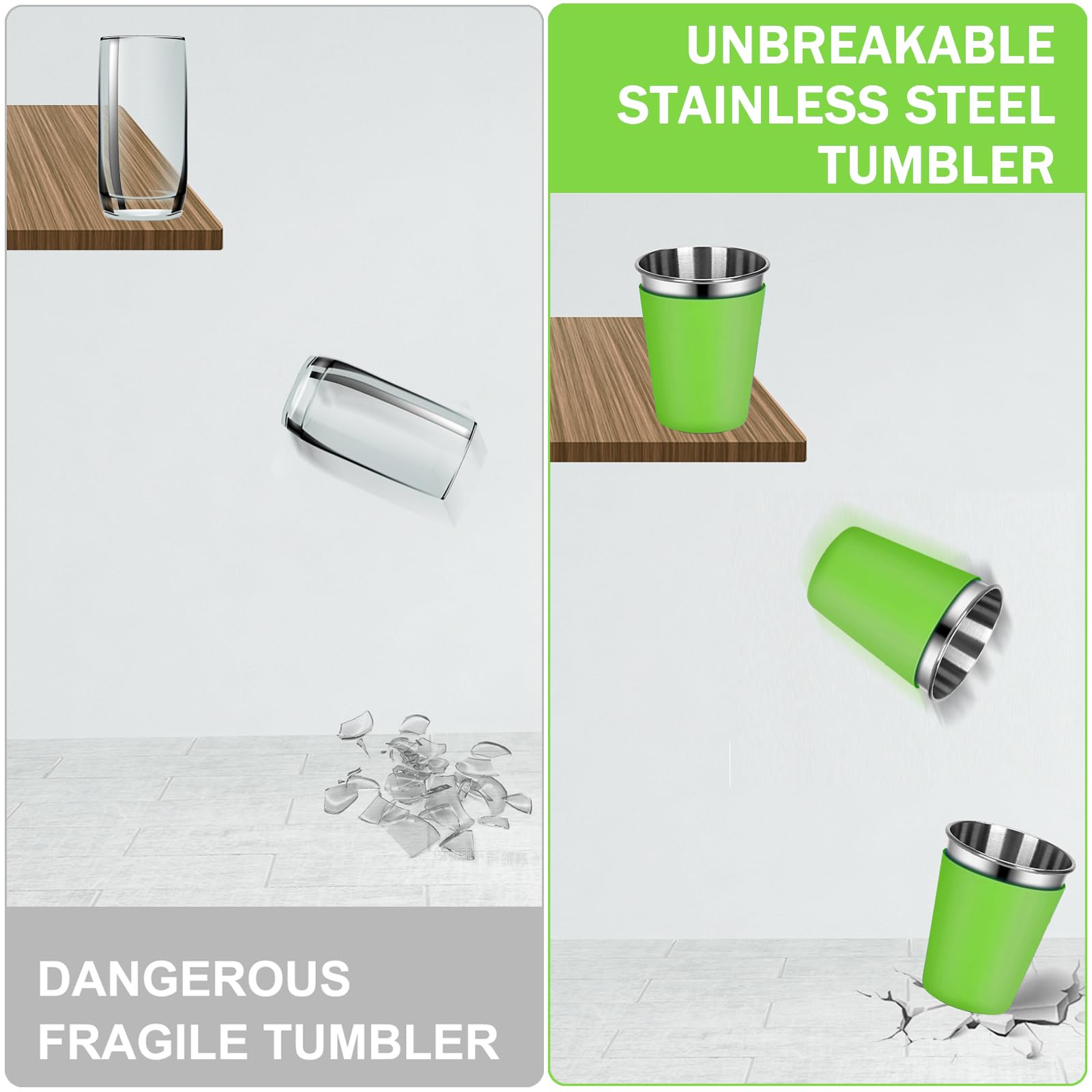 Suitable for hot or cold drinks, and snacks on the go.