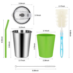 Rommeka spill-proof lid with silicone seal keeps drinks contained during car rides.
