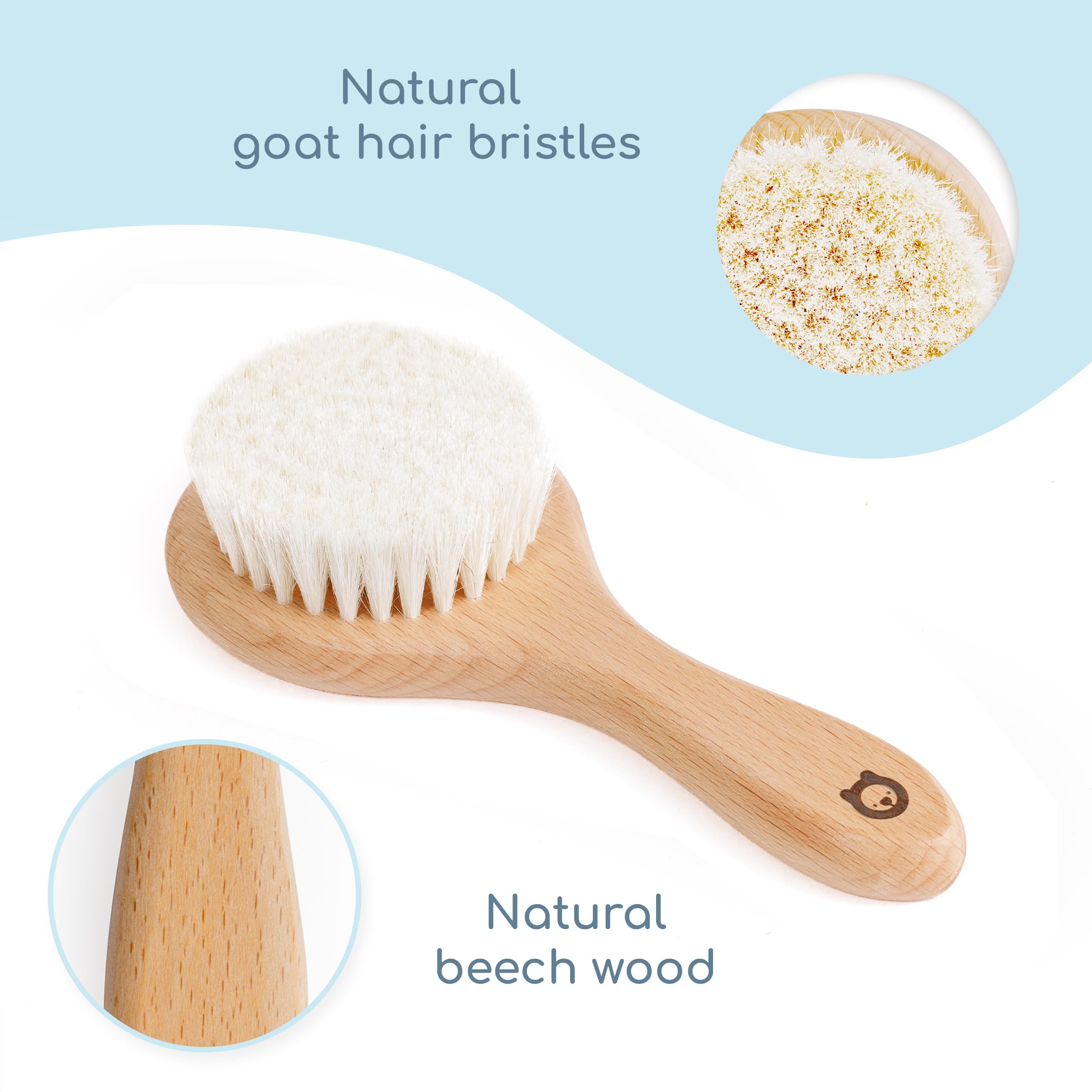 ROMY RO 2-in-1 set supports grooming from newborn to toddler.