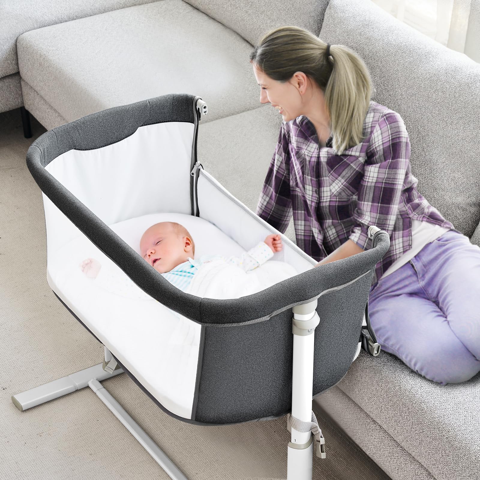 RONBEI mattress cover is removable and machine-washable for simple cleaning.