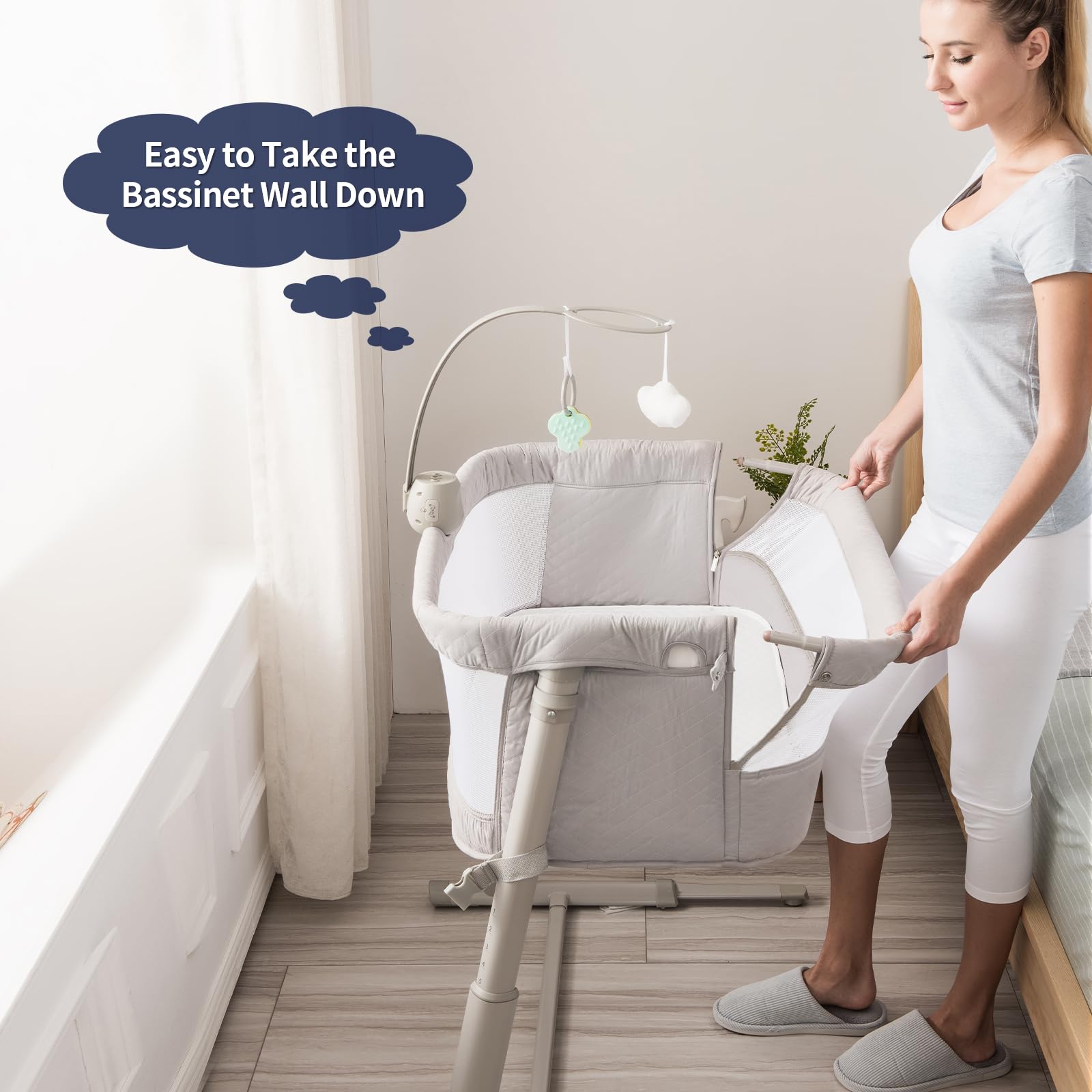 RONBEI Washable sheet keeps bedding clean and easy to refresh