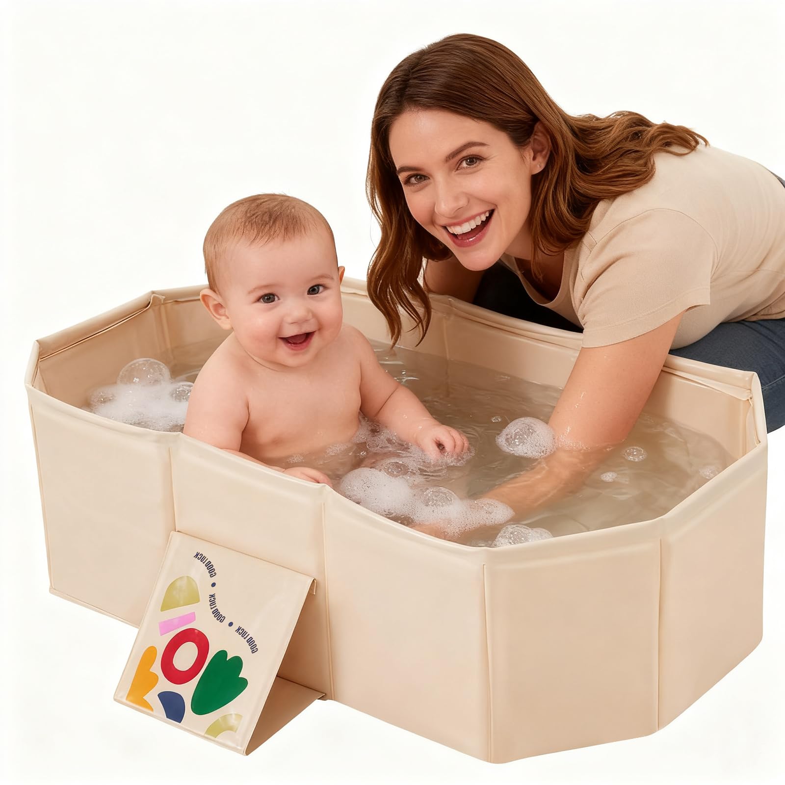RONBEI lightweight and portable bath fits in cars or suitcases for trips