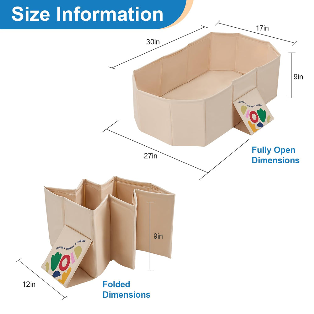 RONBEI non-slip base keeps the baby bath steady in sinks and larger tubs