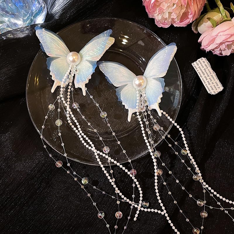 Ronlor dual-pack butterfly clips secure hair while adding decoration.