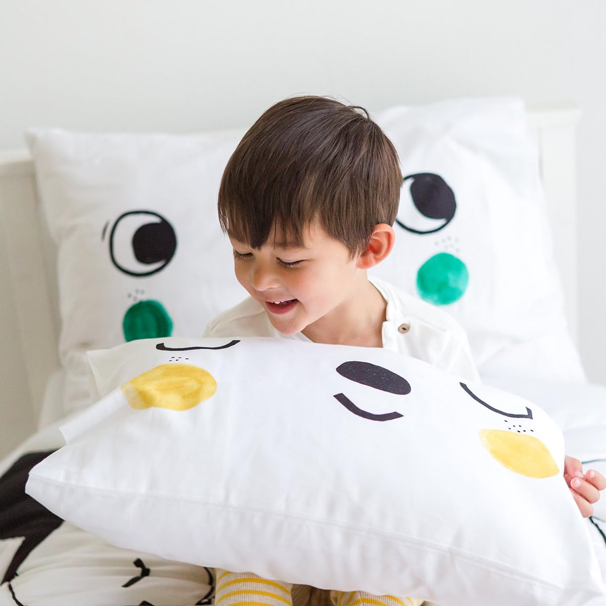 Rookie Humans standard pillow size 20x26 inches fits most kids' pillows