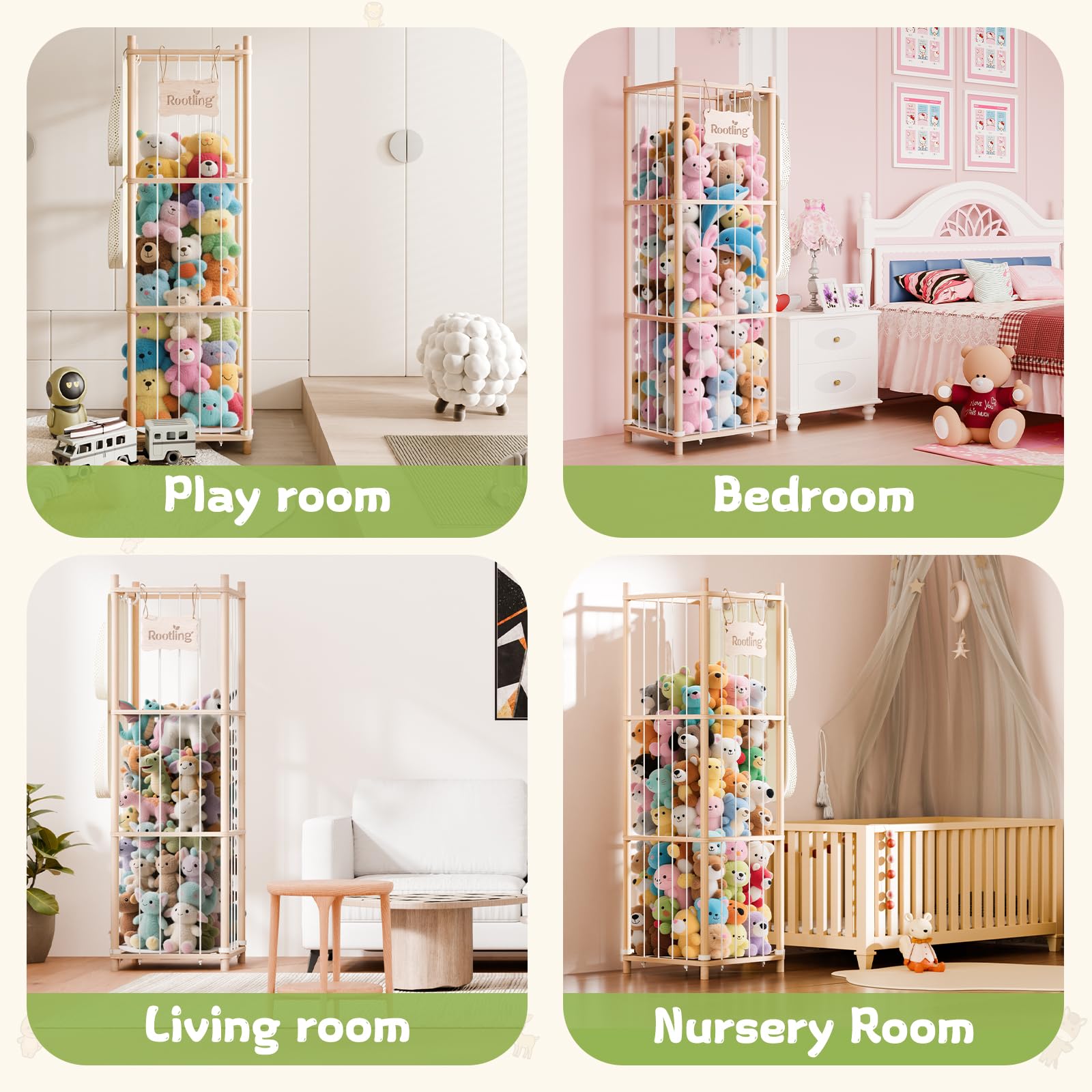 Rootling gift-ready design makes a charming addition to birthdays and holidays.